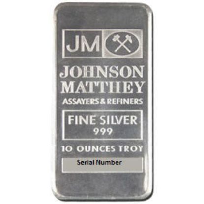 Silver Bar 10 oz Premium Brand .999 Fine
