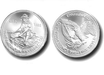 Generic .999 Fine 1 ounce Silver Round