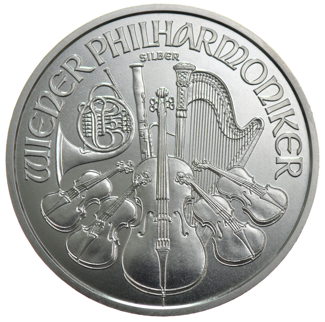 Austrian Silver Philharmonic .999 1 oz