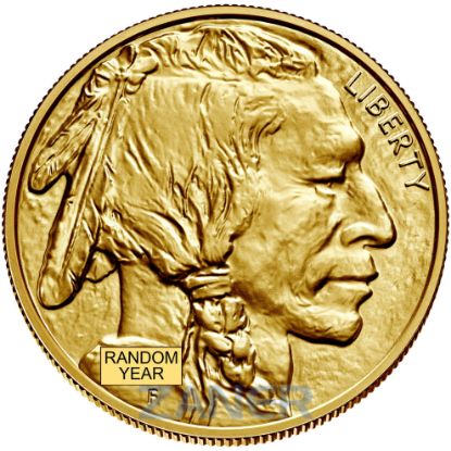 Picture of American Buffalo 24-Karat Gold Coins, 1 Troy oz Random Dates