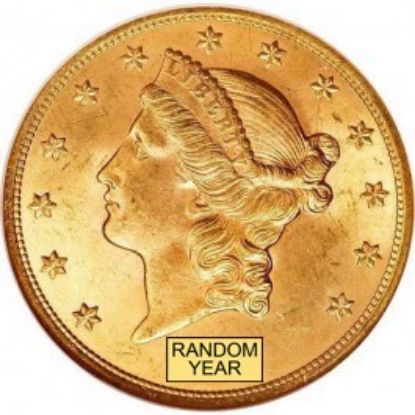 U.S. $20 Liberty Obverse Random Date