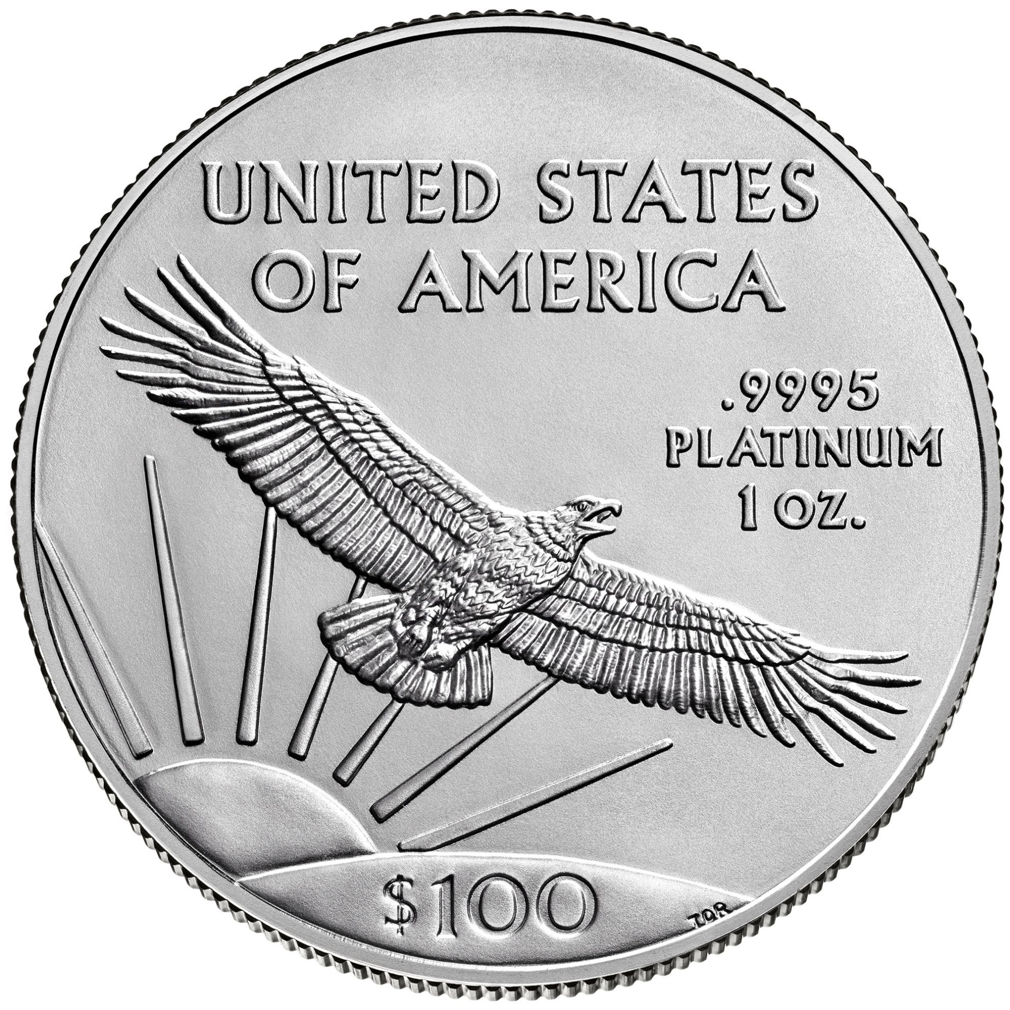 American Platinum Eagle Bullion Coin Reverse