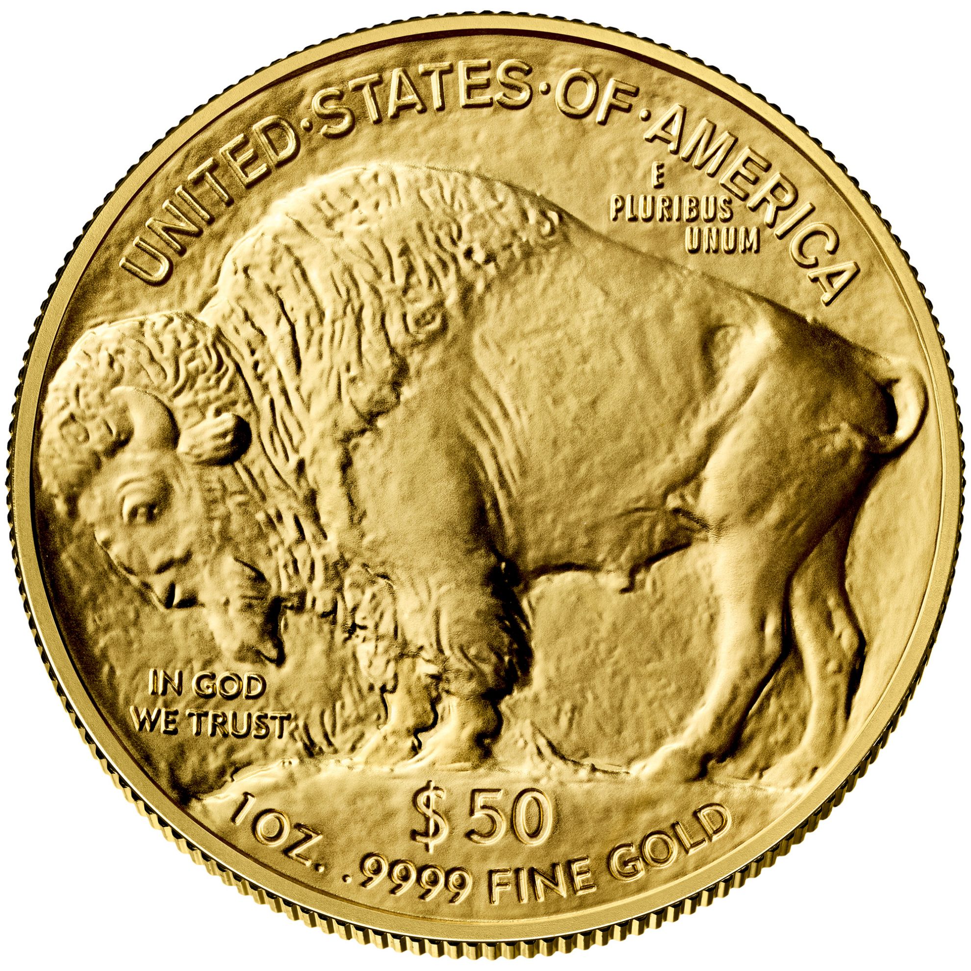 2024 American Gold Buffalo Gold Bullion Coin Reverse